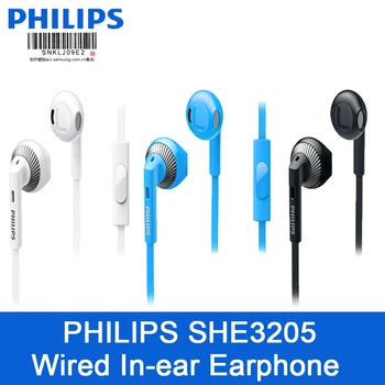 Original Philips SHE3205 Wired headsets High-quality Sound Earphone with microphone for computer Xiaomi Support official test
Original Philips SHE3205 Wired headsets High-quality Sound Earphone with microphone for computer Xiaomi Support official test