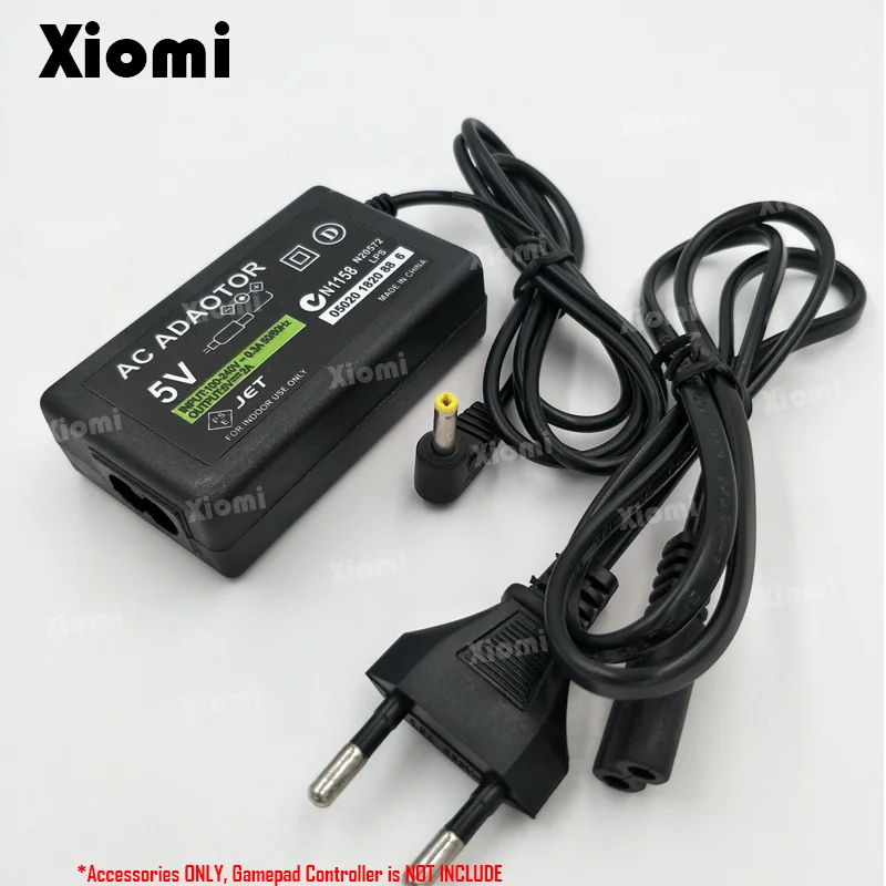 For Sony PlayStation Portable PSP 1000 2000 3000 Slim EU/US Plug 5V Home Wall Charger Power Supply AC Adapter+Charging Cable
For Sony PlayStation Portable PSP 1000 2000 3000 Slim EU/US Plug 5V Home Wall Charger Power Supply AC Adapter+Charging Cable