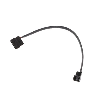 New Cable 4-Pin Molex Male To 3-Pin/4-Pin PWM Male Sleeved Fan Extension Adapter Cable hot
New Cable 4-Pin Molex Male To 3-Pin/4-Pin PWM Male Sleeved Fan Extension Adapter Cable hot
