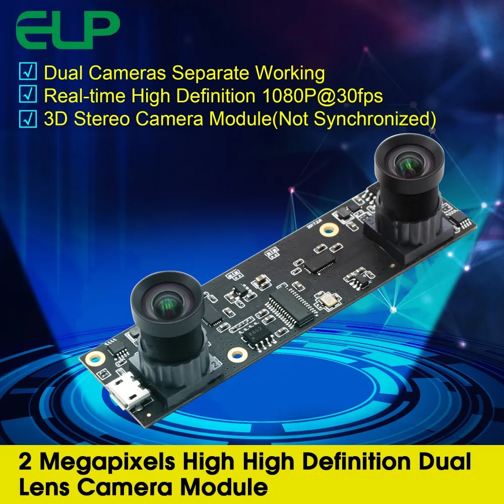 No distortion Dual Lens USB Webcam 1920x1080 Aptina AR0330 Mini 86*23mm USB Camera Module for Windows Android Linux MAC
No distortion Dual Lens USB Webcam 1920x1080 Aptina AR0330 Mini 86*23mm USB Camera Module for Windows Android Linux MAC