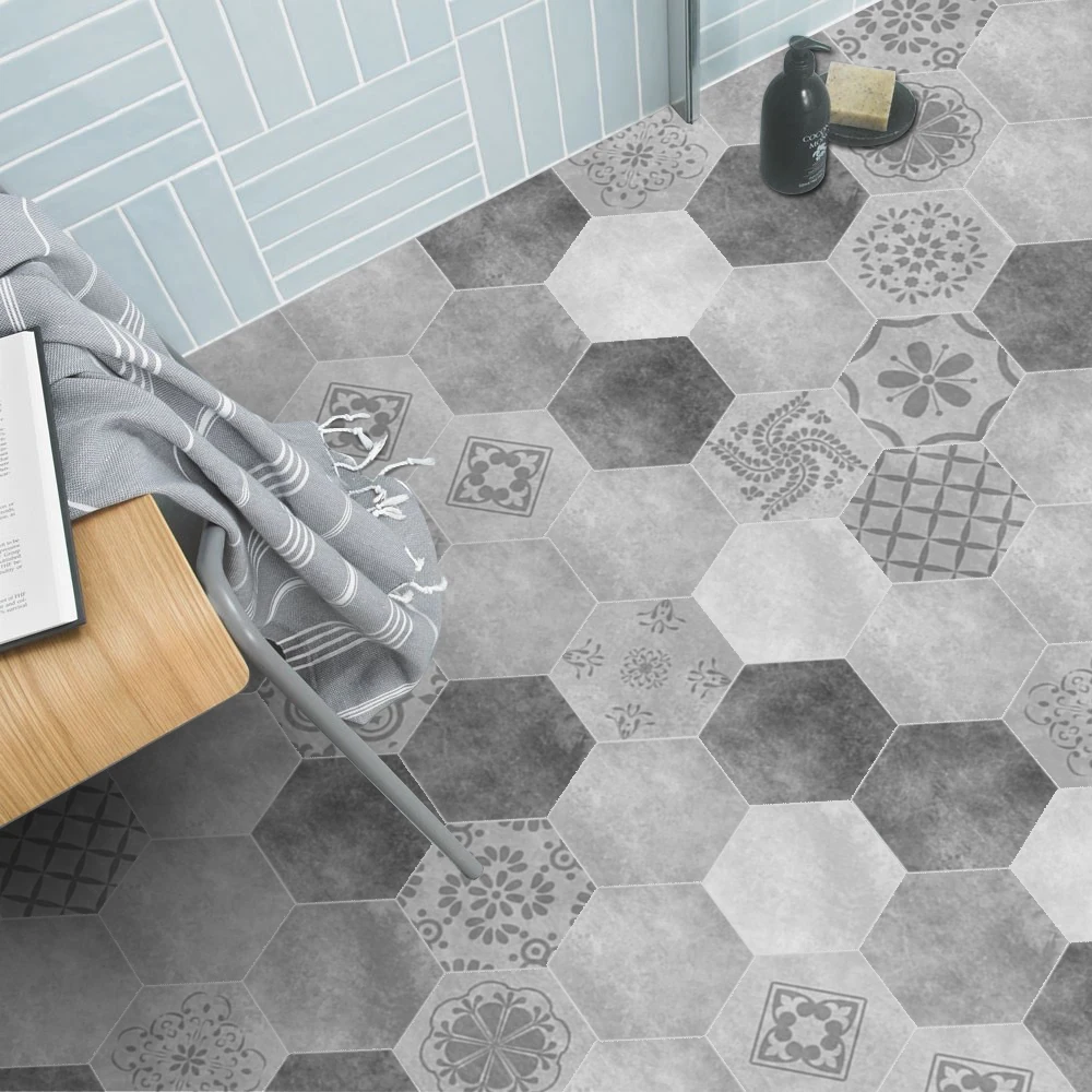 Funlife Floor Stickers Black White Gray DIY Anti-Slip Self-Adhesive Waterproof Wall Sticker for Hotel Bathroom Kitchen DB087
Funlife Floor Stickers Black White Gray DIY Anti-Slip Self-Adhesive Waterproof Wall Sticker for Hotel Bathroom Kitchen DB087