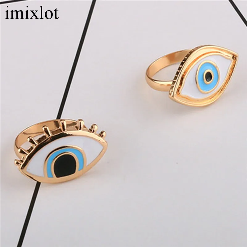 imixlot 2 PCS/Set Unisex Evil Eye Rings For Men Women Punk Rock Halloween Series Exaggerated Jewelry
imixlot 2 PCS/Set Unisex Evil Eye Rings For Men Women Punk Rock Halloween Series Exaggerated Jewelry