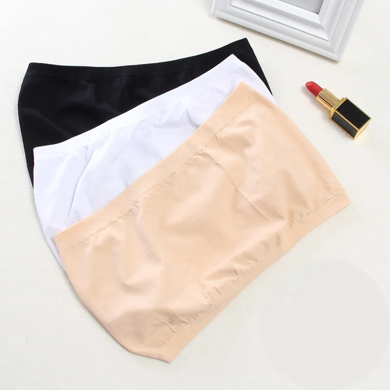 Deruilady Simple Seamless Tops Womens Strapless UnPadded Bra Bandeau Tube Top Breathable Crop Colors Sexy Bandeau Summer Tops
Deruilady Simple Seamless Tops Womens Strapless UnPadded Bra Bandeau Tube Top Breathable Crop Colors Sexy Bandeau Summer Tops