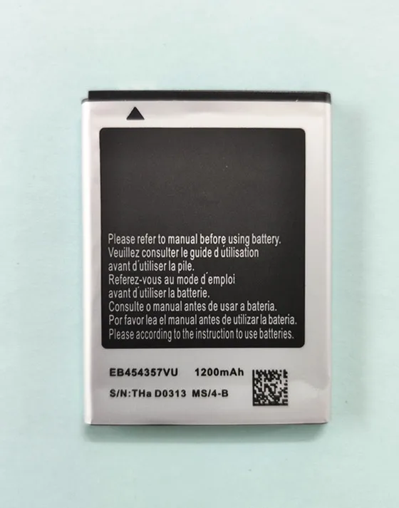 Высокое качество Новые EB454357VU батарея для Samsung Galaxy Y Duos GT-S5360 GT-S5368 GT-S5380 GT-S5380D волна