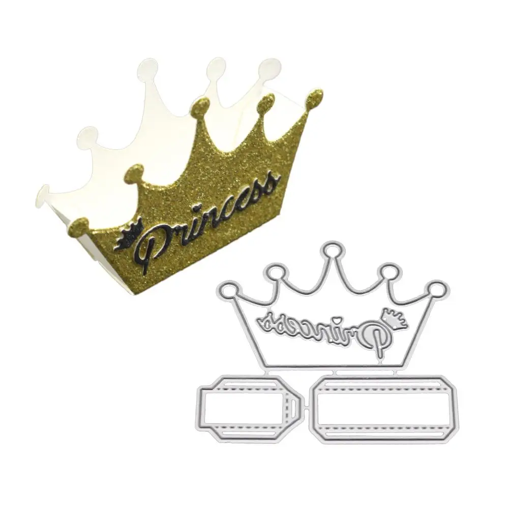 Elegant Crown Metal Cutting Dies For Scrapbooking Craft Embossing Album Paper Card Marking Cut Dies
Elegant Crown Metal Cutting Dies For Scrapbooking Craft Embossing Album Paper Card Marking Cut Dies