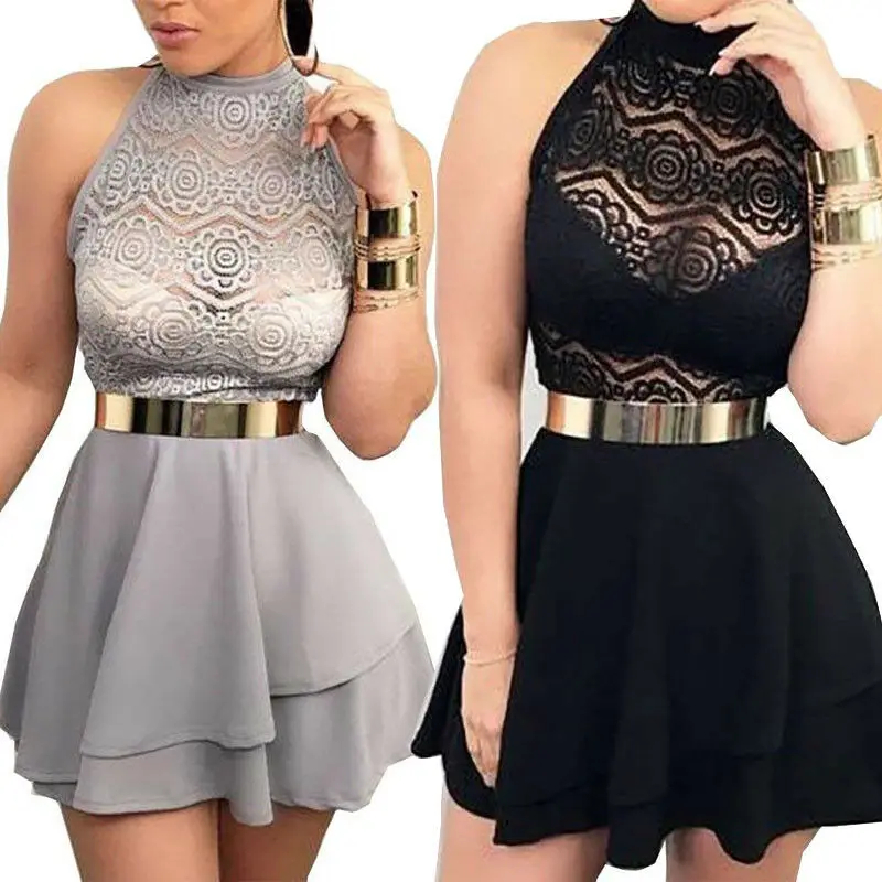 New Women Hot Summer Fashion Casual Bodycon Mini Dress Elegant Unique Lace Hollow Out Design Simple Evening Party Mini Dress
New Women Hot Summer Fashion Casual Bodycon Mini Dress Elegant Unique Lace Hollow Out Design Simple Evening Party Mini Dress