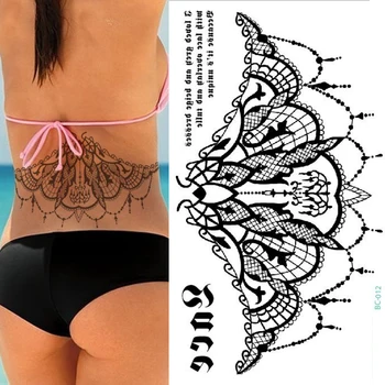 1pc new Chest Flash Tattoo 23models large black magical flower Sternum tattoos body/back paint Waist Under breast 24*13.8cm girl
1pc new Chest Flash Tattoo 23models large black magical flower Sternum tattoos body/back paint Waist Under breast 24*13.8cm girl