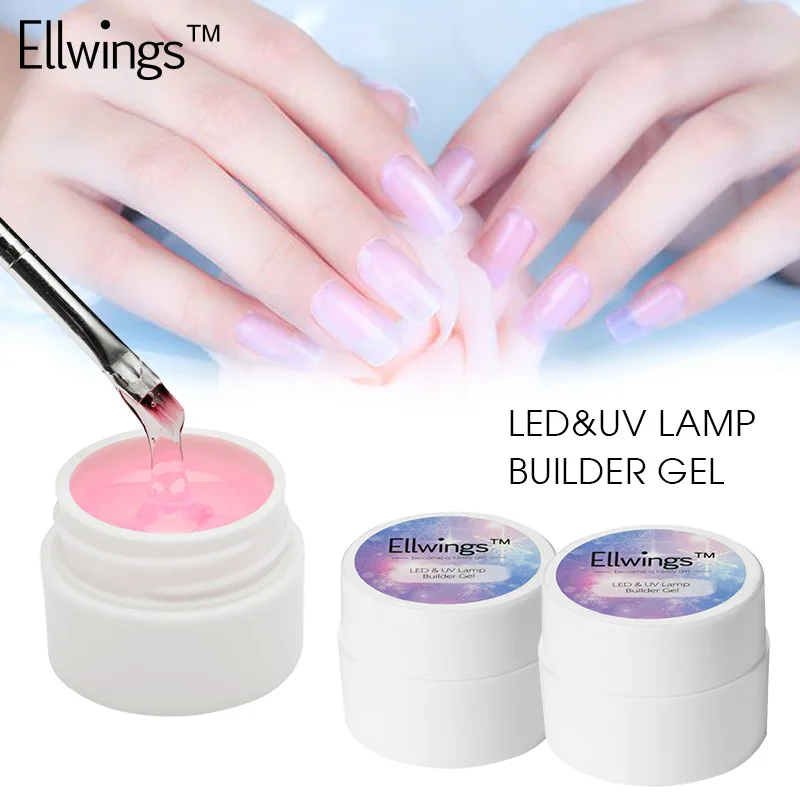 Ellwings 14 Colour Builder Solid Extension Colors Uv Lamp for Gel Varnish Nail Art Tips Gel Nail Polish Base Top Coat Needed 
Ellwings 14 Colour Builder Solid Extension Colors Uv Lamp for Gel Varnish Nail Art Tips Gel Nail Polish Base Top Coat Needed