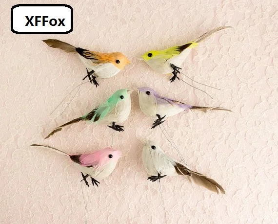 6 pieces a lot simulation small bird models foam&furs real life cute bird dolls gift about 14cm xf1111
6 pieces a lot simulation small bird models foam&furs real life cute bird dolls gift about 14cm xf1111