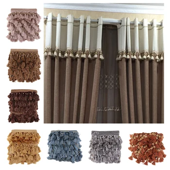 European Style Clothes Curtain Tassel Edge Fringe Trim Embellishments Ribbon Sewing Craft
European Style Clothes Curtain Tassel Edge Fringe Trim Embellishments Ribbon Sewing Craft
