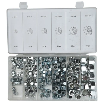 Nut Set Six Corner Nylon Lock Nut/Nut Stainless Steel Self Locking Hexagon Hex Nuts Hardware Accessories
Nut Set Six Corner Nylon Lock Nut/Nut Stainless Steel Self Locking Hexagon Hex Nuts Hardware Accessories