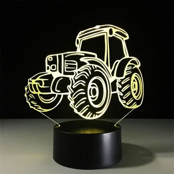 Tractor Led 3d Lamp 7 Colors Changing 3d Night Light Decorative Table Lamp Living Room Lights Kids Gift Toys Table Lamps
Tractor Led 3d Lamp 7 Colors Changing 3d Night Light Decorative Table Lamp Living Room Lights Kids Gift Toys Table Lamps