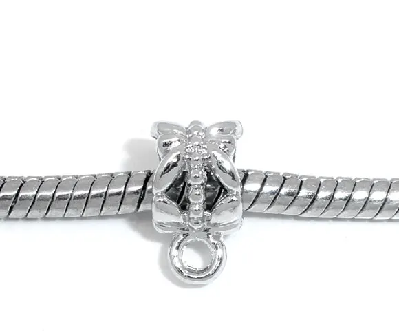 DoreenBeads 50 Dull Silver Color color Flower Bail Beads Fit European Charm 12x6mm new
DoreenBeads 50 Dull Silver Color color Flower Bail Beads Fit European Charm 12x6mm new