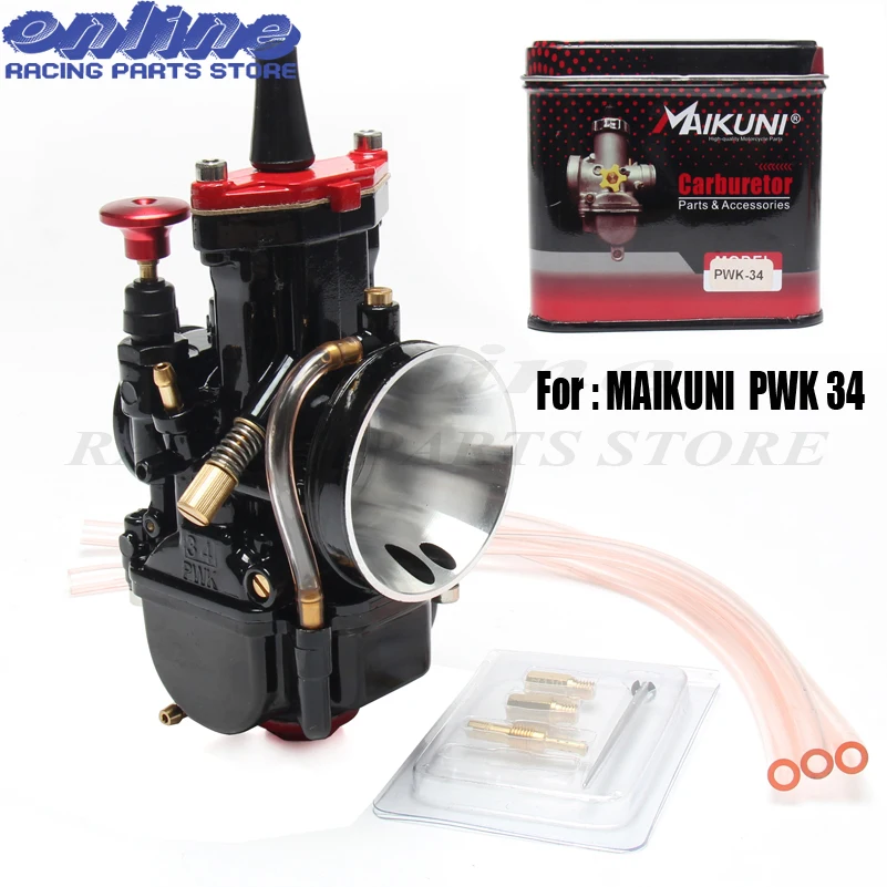 34mm Carbs for Mikuni Maikuni PWK34 Carburetor Parts Scooters 125cc to 250cc engine With Power Jet Motorcycle ATV
34mm Carbs for Mikuni Maikuni PWK34 Carburetor Parts Scooters 125cc to 250cc engine With Power Jet Motorcycle ATV