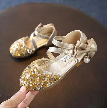 Girls Leather Shoes Sping Autumn Summer Casual Sneakers Childrens Bow Single Sequin Shoes Kids Baby Princess Crystal Flat Shoes
Girls Leather Shoes Sping Autumn Summer Casual Sneakers Childrens Bow Single Sequin Shoes Kids Baby Princess Crystal Flat Shoes
