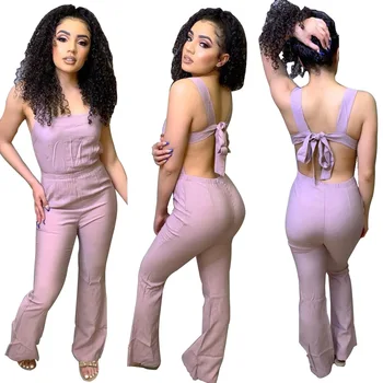 T3319H Sweet Suspended Pants in European and American Urban Leisure Fashion bodysuit Casual Jumpsuits
T3319H Sweet Suspended Pants in European and American Urban Leisure Fashion bodysuit Casual Jumpsuits