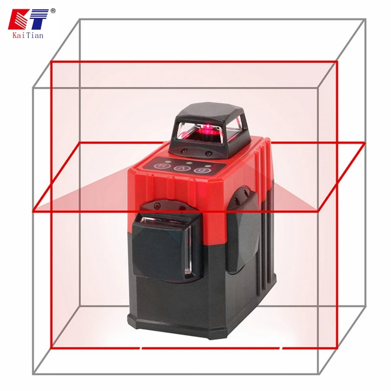 KaiTian 8Lines 2D Laser Level Bracket Self-Leveling 360 Vertical 650nm Horizontal Cross Red Livello Laser x Beam Line Level Tool
KaiTian 8Lines 2D Laser Level Bracket Self-Leveling 360 Vertical 650nm Horizontal Cross Red Livello Laser x Beam Line Level Tool