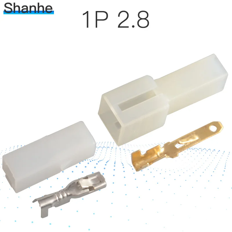 2.8mm connector 1P 1 pin Electrical 2.8 Connector Kits Male Female socket plug for Motorcycle Motorbike Car
2.8mm connector 1P 1 pin Electrical 2.8 Connector Kits Male Female socket plug for Motorcycle Motorbike Car