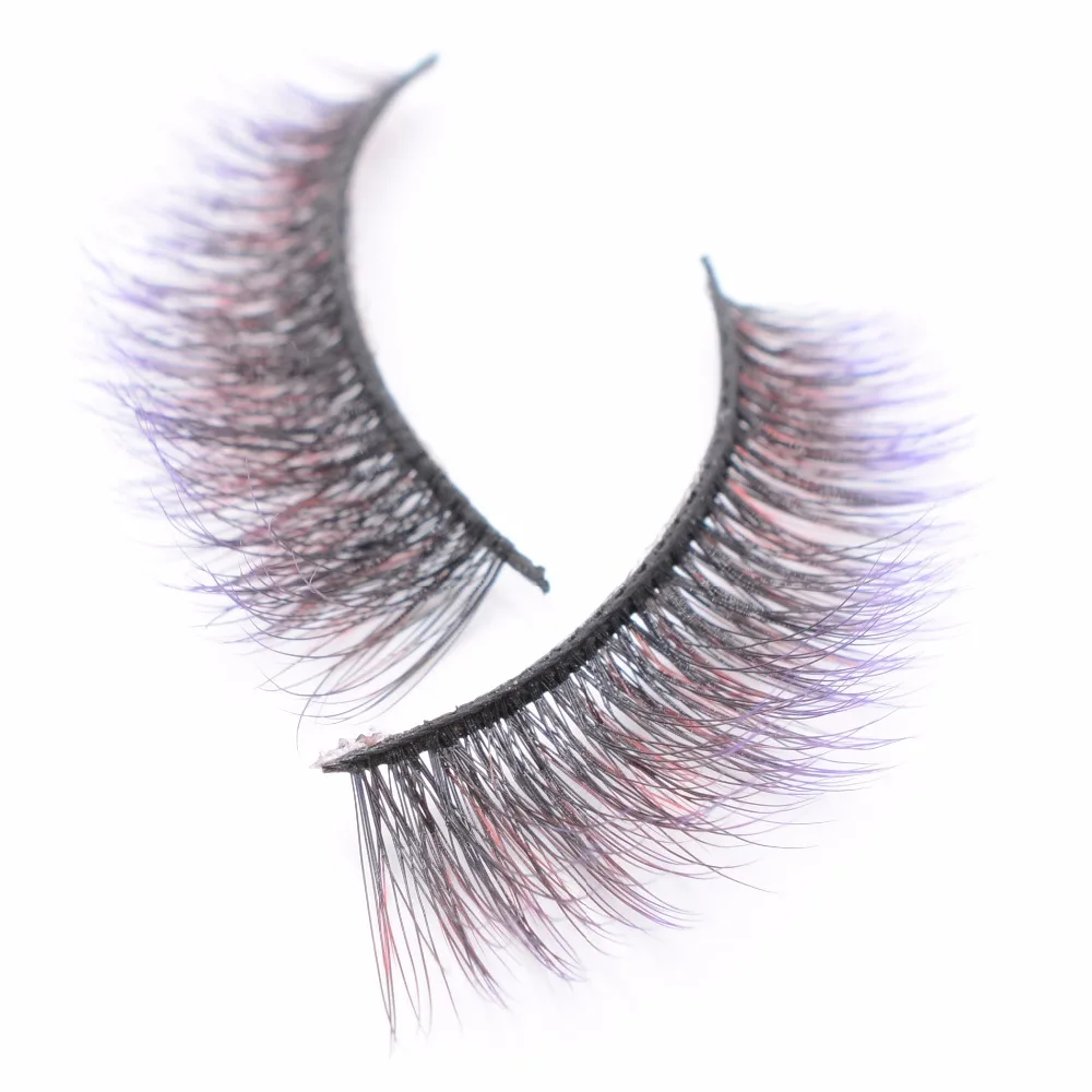 2018 NEW Color Gradient Exaggerated False Eyelashes Latin Stage Make-up Fake Eyelashes Purple Red Cross Thick Long Eye Lashes
2018 NEW Color Gradient Exaggerated False Eyelashes Latin Stage Make-up Fake Eyelashes Purple Red Cross Thick Long Eye Lashes