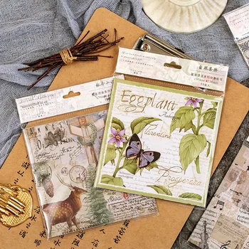 15Sheets Bronzing Retro Flower Plant Sticker Vintage Butterfly Animal Fern Label Decoration Sticker DIY Scrapbooking Diary Album
15Sheets Bronzing Retro Flower Plant Sticker Vintage Butterfly Animal Fern Label Decoration Sticker DIY Scrapbooking Diary Album