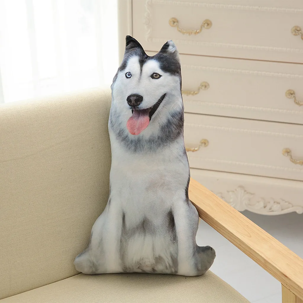 Funny 3D Dog Print Pillow Cover Throw Decorative Pillows Cushion Cover Cute Plush Doll Gift Home Decor 50cm Pillowcase For Sofa
Funny 3D Dog Print Pillow Cover Throw Decorative Pillows Cushion Cover Cute Plush Doll Gift Home Decor 50cm Pillowcase For Sofa