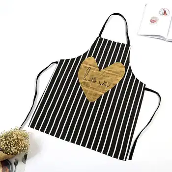 DoreenBeads Heart Striped Apron Kitchen Restaurant Cooking Waist Antifouling Sleeveless Apron Cleaning Tool Gold Color Black 1PC
DoreenBeads Heart Striped Apron Kitchen Restaurant Cooking Waist Antifouling Sleeveless Apron Cleaning Tool Gold Color Black 1PC