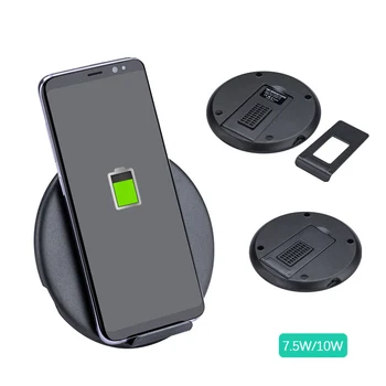 7.5W Qi Fast Wireless Charging Pad For iPhone X XS Max XR 8 Plus 10W Fast Wireless Charger Phone Holder for Samsung S10 S9 S8 S7
7.5W Qi Fast Wireless Charging Pad For iPhone X XS Max XR 8 Plus 10W Fast Wireless Charger Phone Holder for Samsung S10 S9 S8 S7