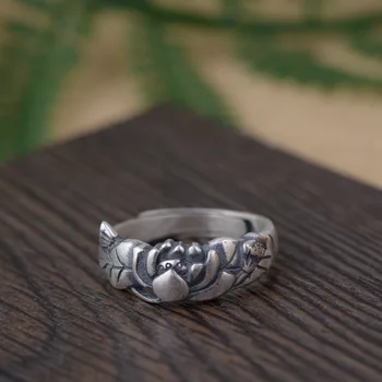 2018 L&P Jewelry Wholesale Sterling Silver Open Lotus Thai Silver Ring As The Ancient Craft Present New Female Model
2018 L&P Jewelry Wholesale Sterling Silver Open Lotus Thai Silver Ring As The Ancient Craft Present New Female Model
