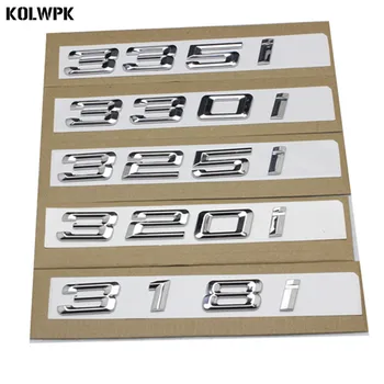 NEW Silver Color 318I 320I 325I 328I 330I 335I Car Refit Displacement Emblems Tail Decor Sticker For BMW 3 Series e90 e46 f30
NEW Silver Color 318I 320I 325I 328I 330I 335I Car Refit Displacement Emblems Tail Decor Sticker For BMW 3 Series e90 e46 f30