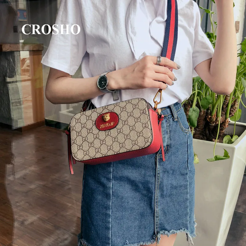 CROSHO Broad Band Female Bag Single Shoulder Small Square Bag Student Crossbody Bag Messenger Bags Letter
CROSHO Broad Band Female Bag Single Shoulder Small Square Bag Student Crossbody Bag Messenger Bags Letter