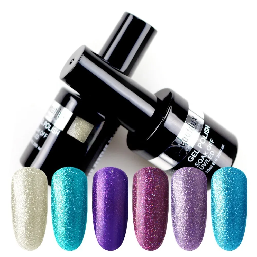 Beautilux Galaxy Chameleon Gel Polish Bling Diamond Rainbow Holographic Glitter Sparkling Gel Nail Polish Nails Gel Varnish 10ml
Beautilux Galaxy Chameleon Gel Polish Bling Diamond Rainbow Holographic Glitter Sparkling Gel Nail Polish Nails Gel Varnish 10ml
