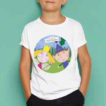 Ben And Holly Kingdom Print T Shirt Summer Kids Great Casual Tops Children's Funny T-Shirt Little Girls Clothing
Ben And Holly Kingdom Print T Shirt Summer Kids Great Casual Tops Children's Funny T-Shirt Little Girls Clothing
