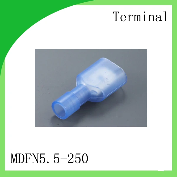 Brass 1000 PCS MDFN5.5-250 cold-pressure terminal Cold-pressed terminals Nylon insulated inserts 6.3 Patch terminals
Brass 1000 PCS MDFN5.5-250 cold-pressure terminal Cold-pressed terminals Nylon insulated inserts 6.3 Patch terminals