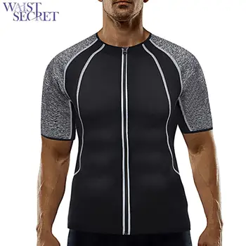 WAIST SECRET Neoprene Men's Sport Top Body Shaper Swear Sauna Shapewear Slimming Bodysuit Thermo Shaper Workout Fitness Exercise
WAIST SECRET Neoprene Men's Sport Top Body Shaper Swear Sauna Shapewear Slimming Bodysuit Thermo Shaper Workout Fitness Exercise