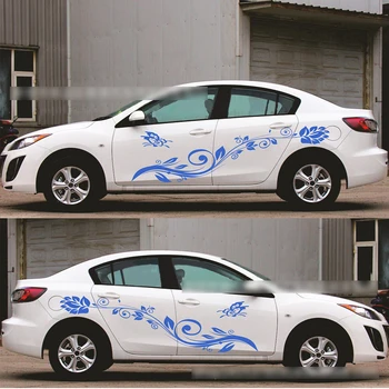 180cm Car Sticker Set Butterflies & Flowers Car Whole Body Decal Engine Hook Car Body Covers for Volkswagen Auto Accessories
180cm Car Sticker Set Butterflies & Flowers Car Whole Body Decal Engine Hook Car Body Covers for Volkswagen Auto Accessories