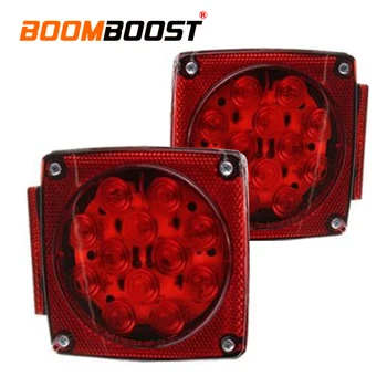 New 1pairs high quality waterproof square red taillights 12V Safety LEDS light 2 pcs
New 1pairs high quality waterproof square red taillights 12V Safety LEDS light 2 pcs