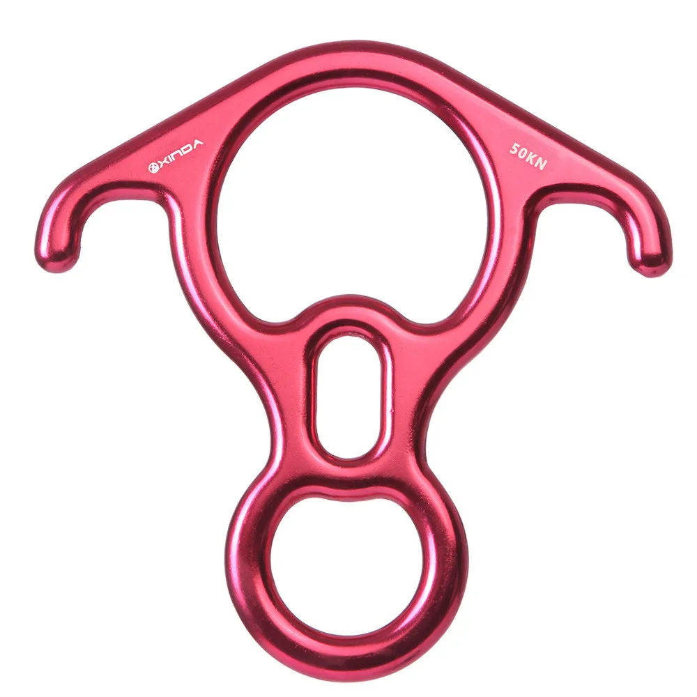 Climbing aluminum magnesium alloy Rock 8 word ring 50KN Ox Horn Hoop Abseiling Device downhill Slow Down Descender
Climbing aluminum magnesium alloy Rock 8 word ring 50KN Ox Horn Hoop Abseiling Device downhill Slow Down Descender