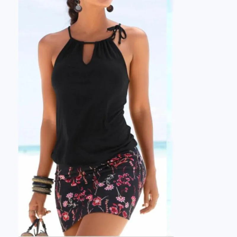 Fashion Womens Casual Sleeveless Retro Print Beach Mini Dress Beach Dress Vestidos Verano 2019 Beach Sundress Women Summer
Fashion Womens Casual Sleeveless Retro Print Beach Mini Dress Beach Dress Vestidos Verano 2019 Beach Sundress Women Summer