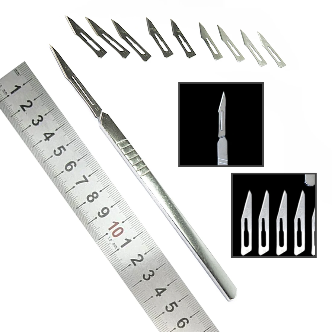 1 Set 23# Carbon Steel DIY PCB Repair Cutting Tool and 1Pcs 4# Handle Scalpel Tools
1 Set 23# Carbon Steel DIY PCB Repair Cutting Tool and 1Pcs 4# Handle Scalpel Tools