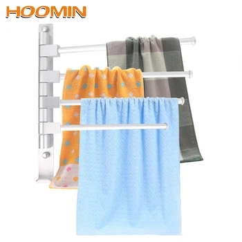 HOOMIN 2/3/4 Stainless Steel Towel Rack Movable Towel Bars Towel Hanging Arms Bathroom Products
HOOMIN 2/3/4 Stainless Steel Towel Rack Movable Towel Bars Towel Hanging Arms Bathroom Products