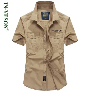Military Shirt Men Clothes 2018 Summer Short Sleeve Army Style Cotton Men Shirt camisa social masculina ropa hombre
Military Shirt Men Clothes 2018 Summer Short Sleeve Army Style Cotton Men Shirt camisa social masculina ropa hombre