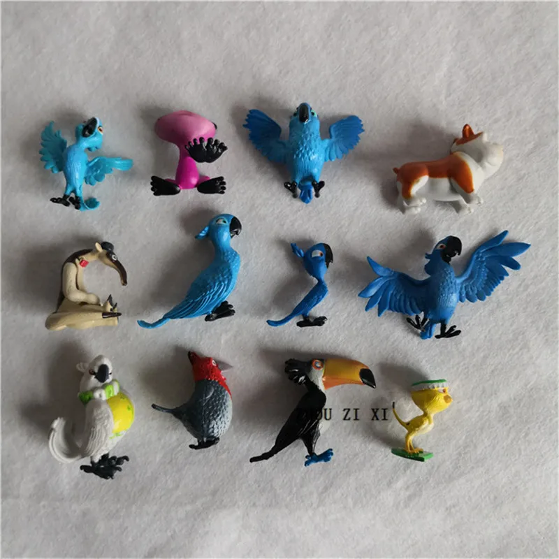 12pcs/lot Rio love at first fight anime action figure cake decoration perfect quality PVC figurine toys for children
12pcs/lot Rio love at first fight anime action figure cake decoration perfect quality PVC figurine toys for children