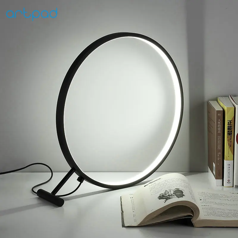 ArtPad Acrylic Round Modern Creative Art Deco Table Lamp Metal Ring Desktop LED Magnifier Shaped Lamp Bedroom Bedside Lighting
ArtPad Acrylic Round Modern Creative Art Deco Table Lamp Metal Ring Desktop LED Magnifier Shaped Lamp Bedroom Bedside Lighting