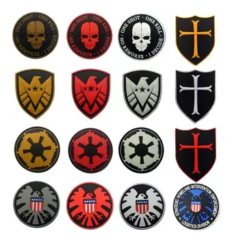 20pcs Rubber Skull Brassard 3D PVC Cross Tactical Patch Hook Military Brassard Morale Armband Army Combat Badge Wholesale
20pcs Rubber Skull Brassard 3D PVC Cross Tactical Patch Hook Military Brassard Morale Armband Army Combat Badge Wholesale