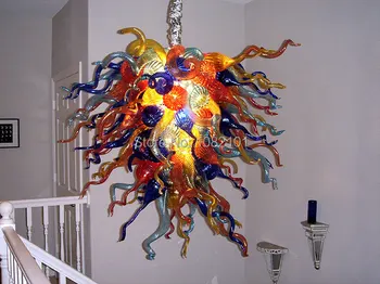 Free Shipping Pretty Art Decoration Multi Colored Glass Chandelier 
Free Shipping Pretty Art Decoration Multi Colored Glass Chandelier