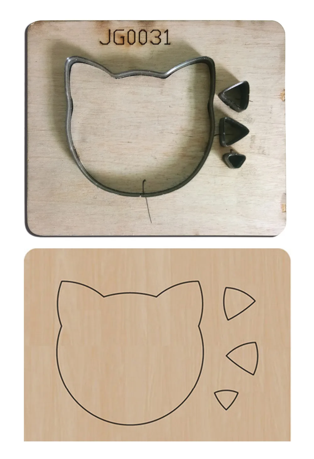 Cute Cat Animal wood die cut Mold accessories for paper felt Steel Punch -leather crafts Wood laser die Metal cutting dies
Cute Cat Animal wood die cut Mold accessories for paper felt Steel Punch -leather crafts Wood laser die Metal cutting dies