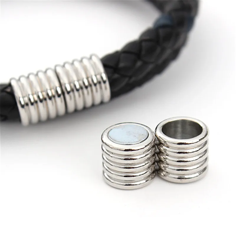 Exweup 10pcs/lot Hole 4/5/6/8mm Jewelry Findings DIY Metal Strong Magnetic Clasps For Making Leather Bracelets Buckles
Exweup 10pcs/lot Hole 4/5/6/8mm Jewelry Findings DIY Metal Strong Magnetic Clasps For Making Leather Bracelets Buckles