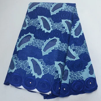 2019 Royal blue African dry lace fabrics high quality polish Swiss voile cotton lace stones Swiss voile laces in Switzerland
2019 Royal blue African dry lace fabrics high quality polish Swiss voile cotton lace stones Swiss voile laces in Switzerland