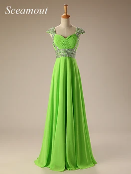 Evening Dresses Padded Trailing Flutter Sleeve Long Women Gown New Chiffon Summer Style Special Occasion Dresses kjole
Evening Dresses Padded Trailing Flutter Sleeve Long Women Gown New Chiffon Summer Style Special Occasion Dresses kjole