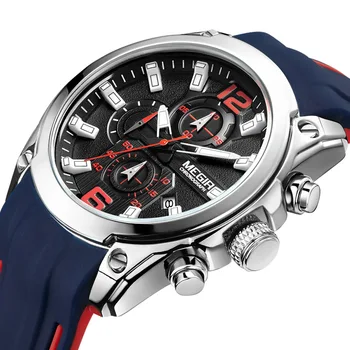 Multifunction Outdoor Sport Watch Men Fashion Casual Rubber Strap Chronograph Watches Men Quartz Wristswatch Clock with Luminous
Multifunction Outdoor Sport Watch Men Fashion Casual Rubber Strap Chronograph Watches Men Quartz Wristswatch Clock with Luminous